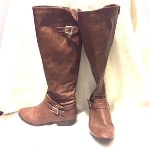 Material Girl Knee-high Boots